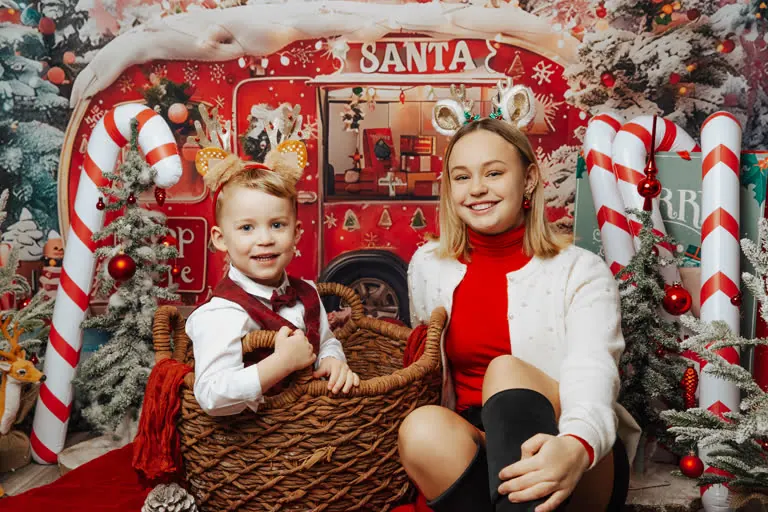 Weihnachtsshooting bei Studioart Media in Kiel